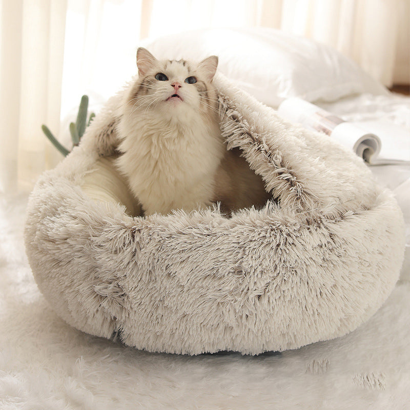 Plush Pet Bed Nest