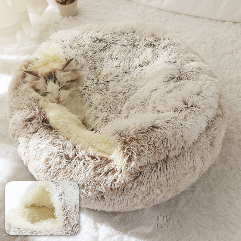 Plush Pet Bed Nest