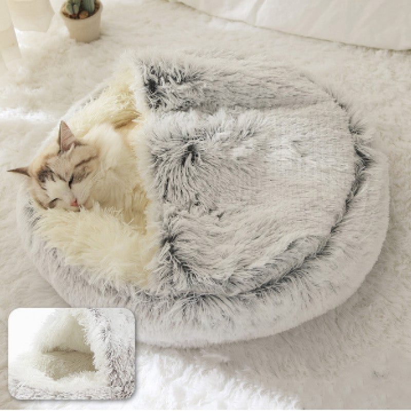 Plush Pet Bed Nest