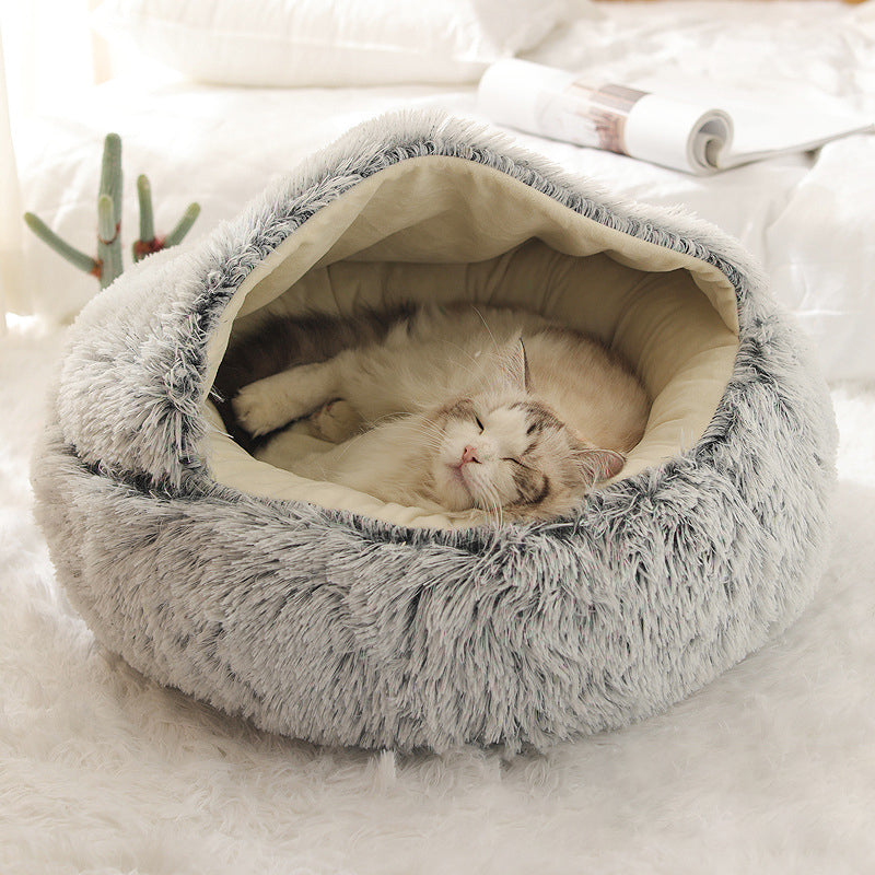 Plush Pet Bed Nest