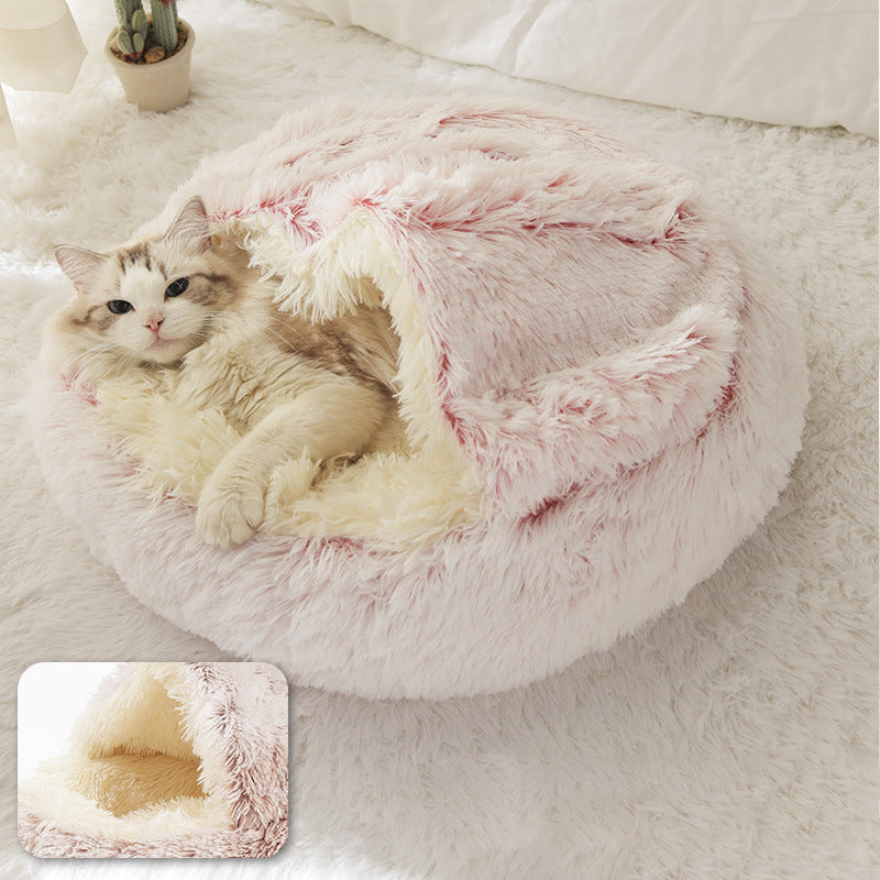 Plush Pet Bed Nest