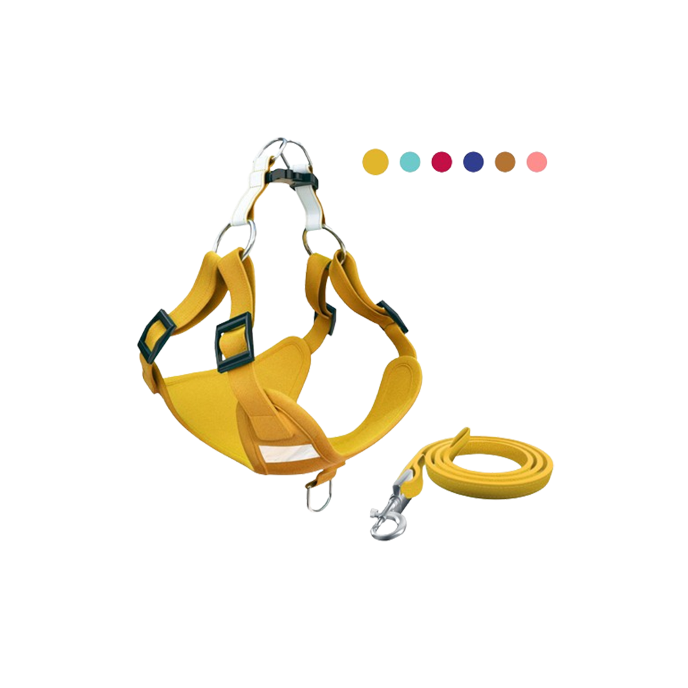 Reflective Dog Leash Harness