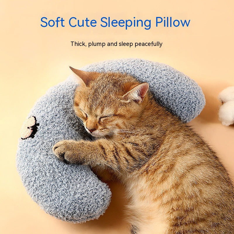 Pet Plush Moon Pillow